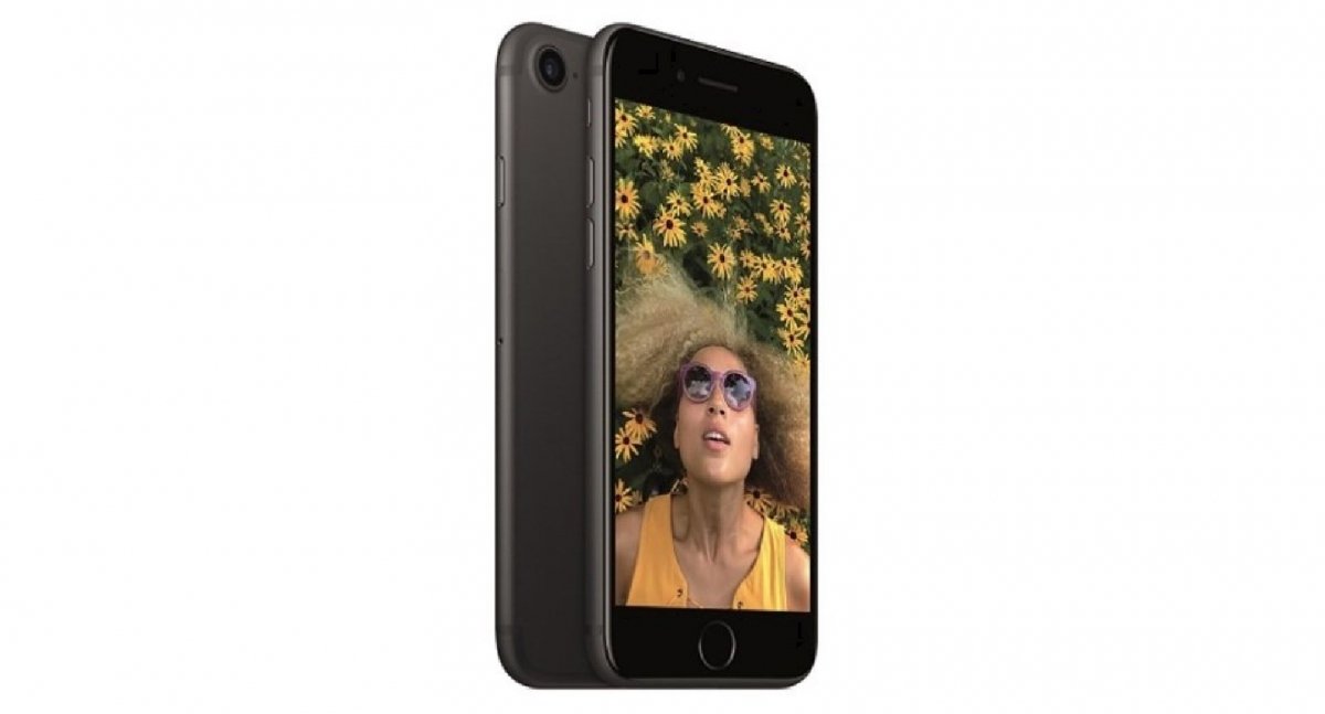 El iPhone 7 de color negro