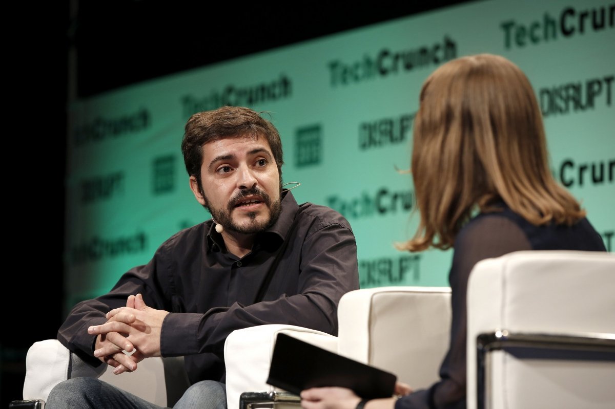 Agustín Gómez, cofundador de Wallapop, en una entrevista