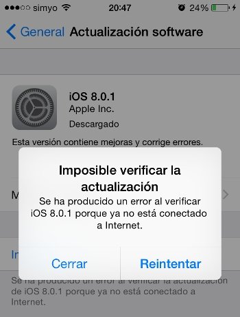 Apple retira iOS 8.0.1 por problemas de cobertura y Touch ID - imagen 2