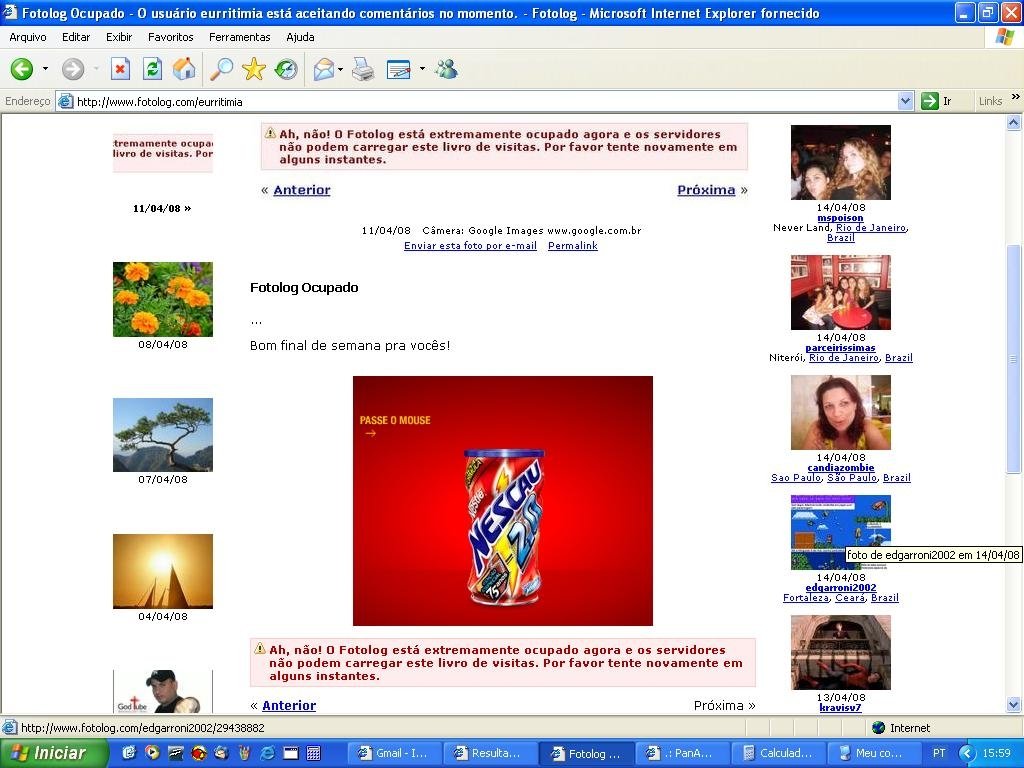 Así de bonito era Fotolog a finales de los noventa