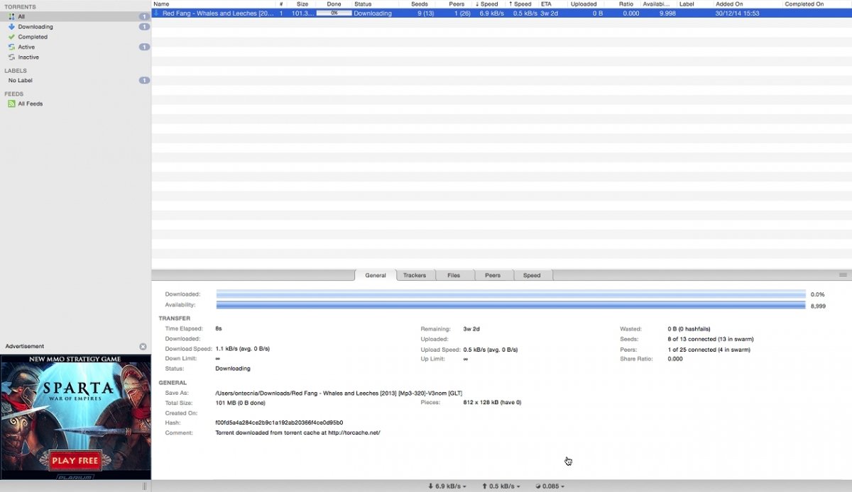 BitTorrent para Mac