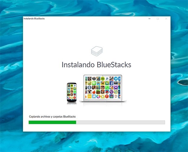Instalacion de BlueStacks