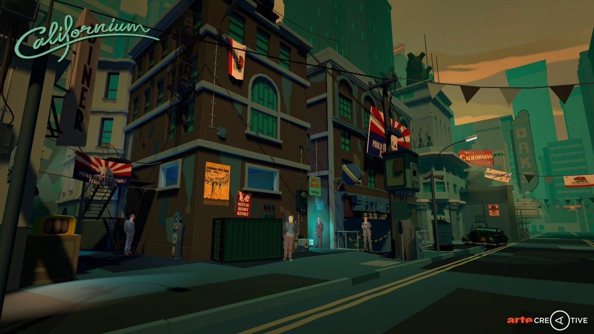 Californium tiene un aire similar a las aventuras gráficas de los '90