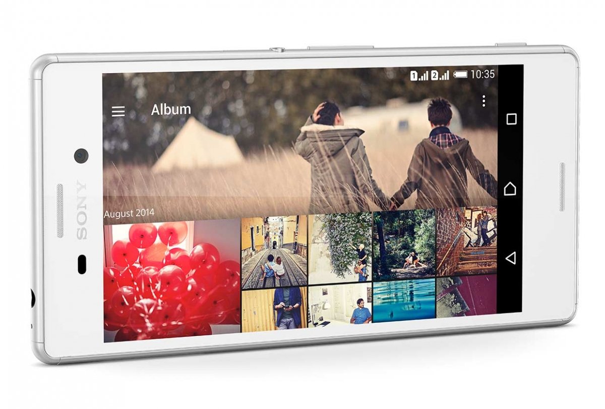Captura de pantalla del Xperia M4