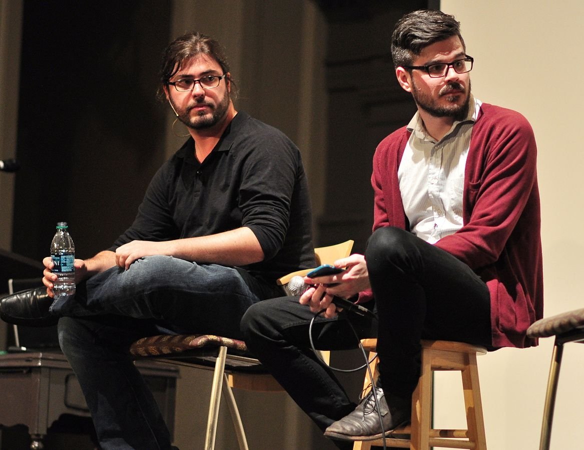 Christopher Saghoian (a la izquierda) con Jared Friend