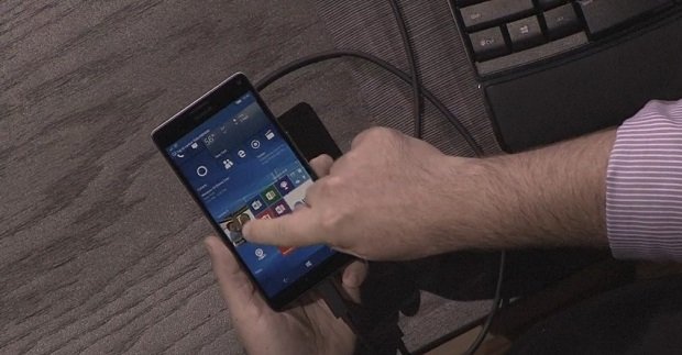 Continuum en los Lumia 950 y 950 XL