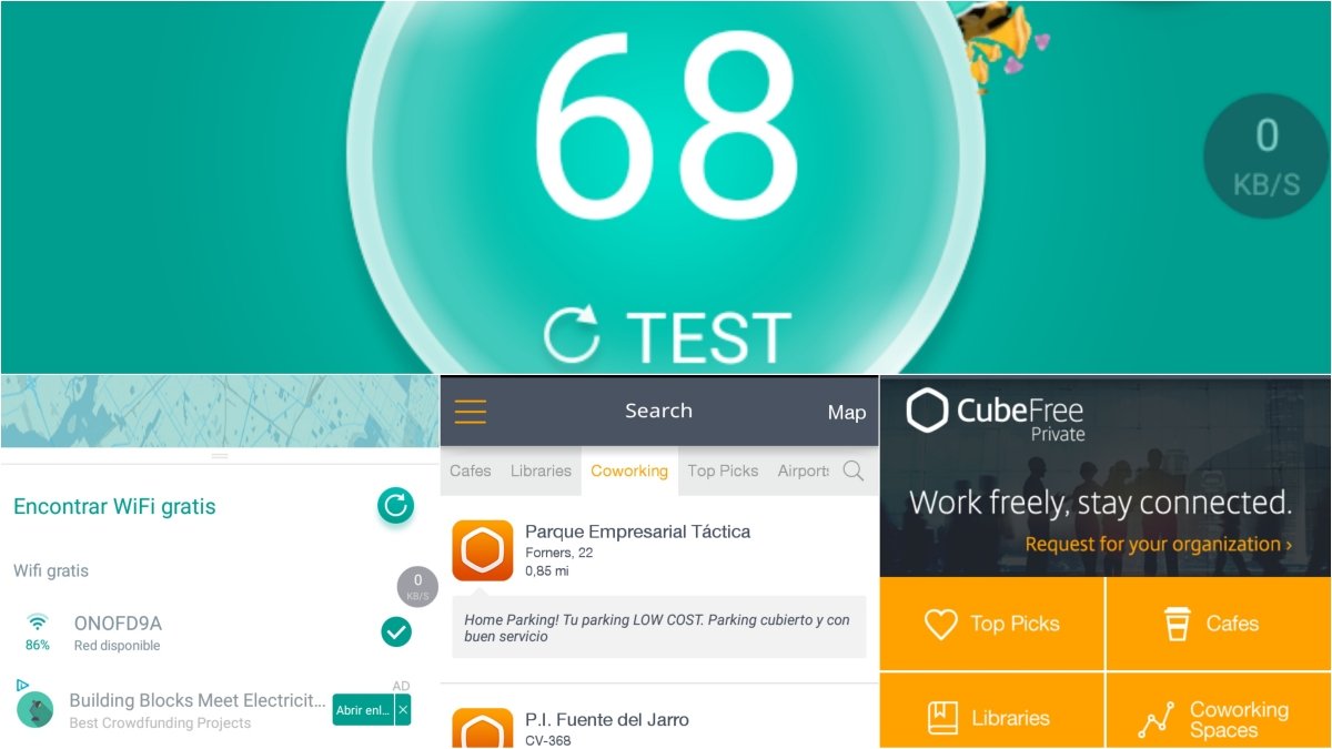 ¡CubeFree y Swift Wifi en acción!
