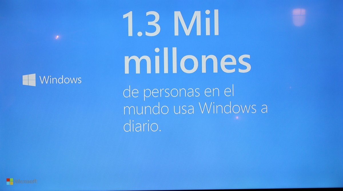 Datos facilitados por MIcrosoft (octubre 2014) sin contar las copias piratas