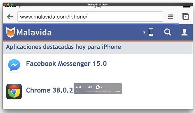 Descubriendo Yosemite: graba la pantalla de tu iPhone en vídeo - imagen 4