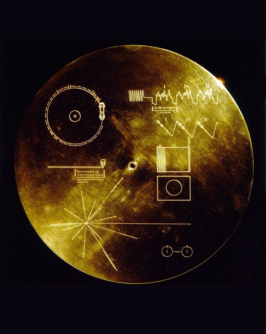 Disco de oro de la Voyager