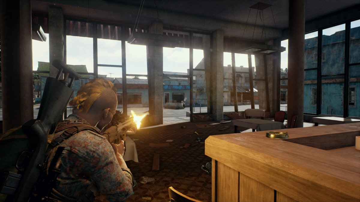Disparos al enemigo en PUBG