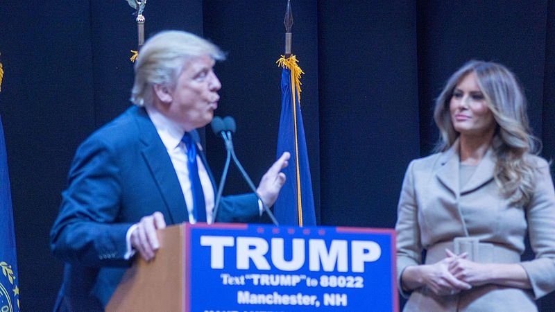 Donald y Melania Trump