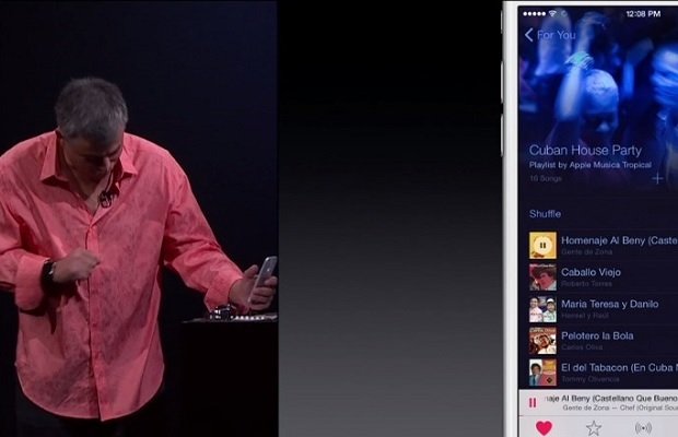 Eddy Cue marcándose unos buenos bailoteos