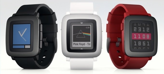El Pebble Time viene en tres colores