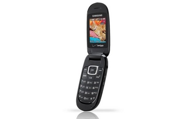 El Samsung Gusto y su tapa abatible