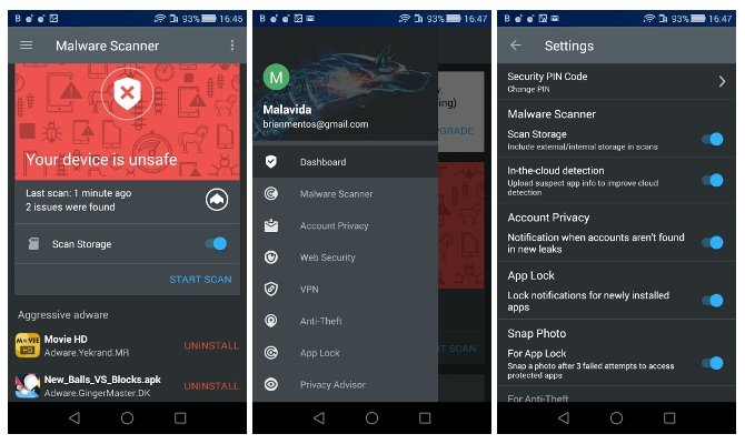 Escaneado de archivos con Bitdefender