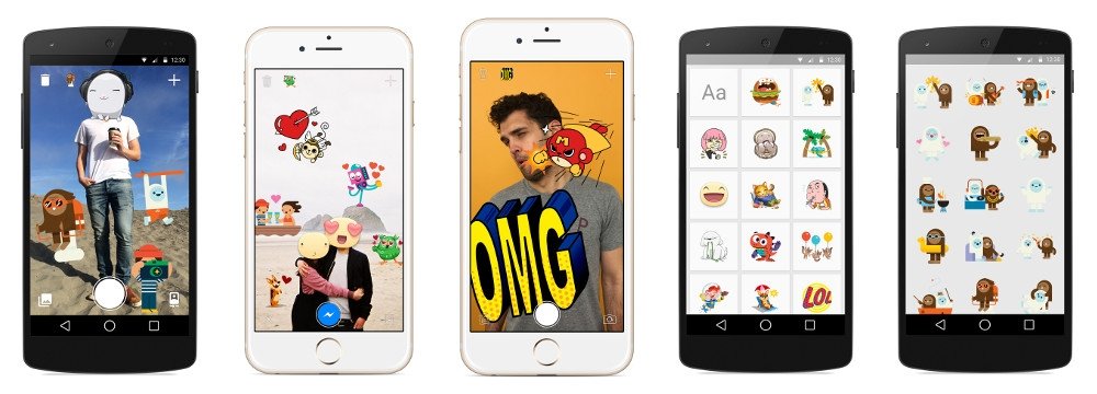Facebook actualiza Messenger al más puro estilo LINE - imagen 2