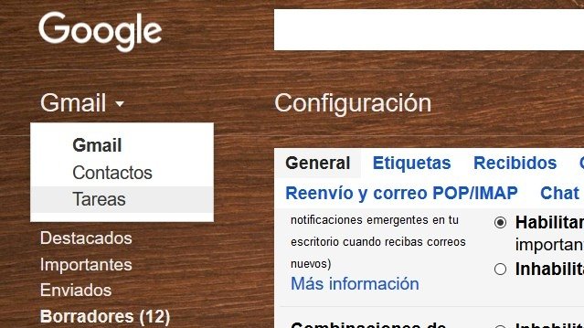 Función para crear listas en Gmail