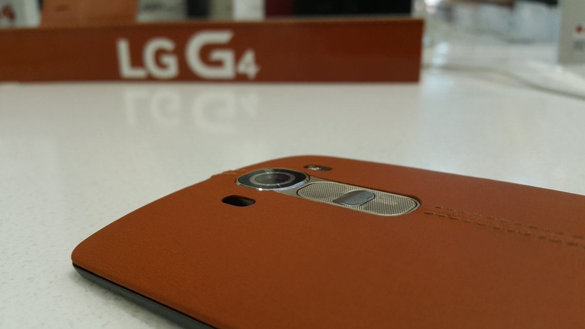 Funda del cuero del LG G4