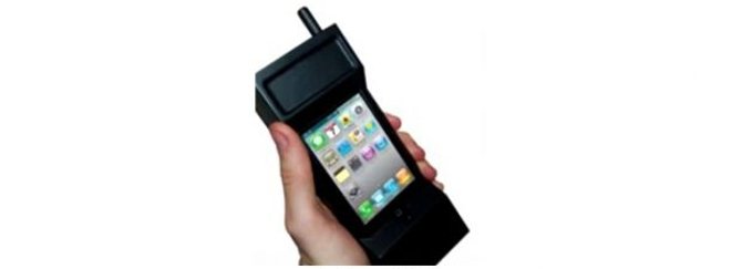 Funda para smartphone retro tipo brick de los 80