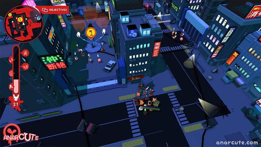 Gameplay de Anarcute