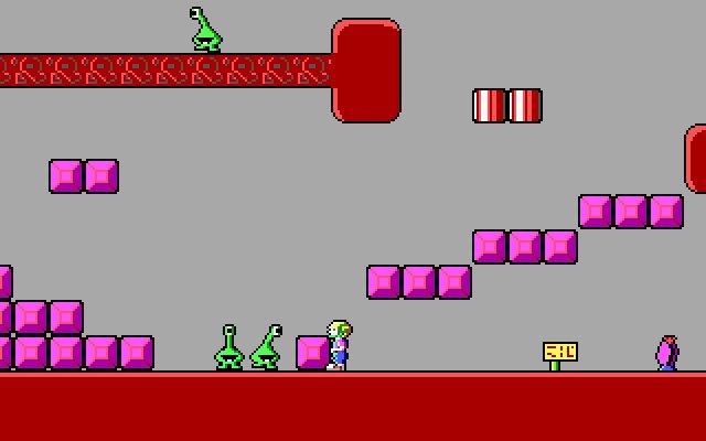 Imagen de Commander Keen, un antiguo juego de PC distribuido como shareware