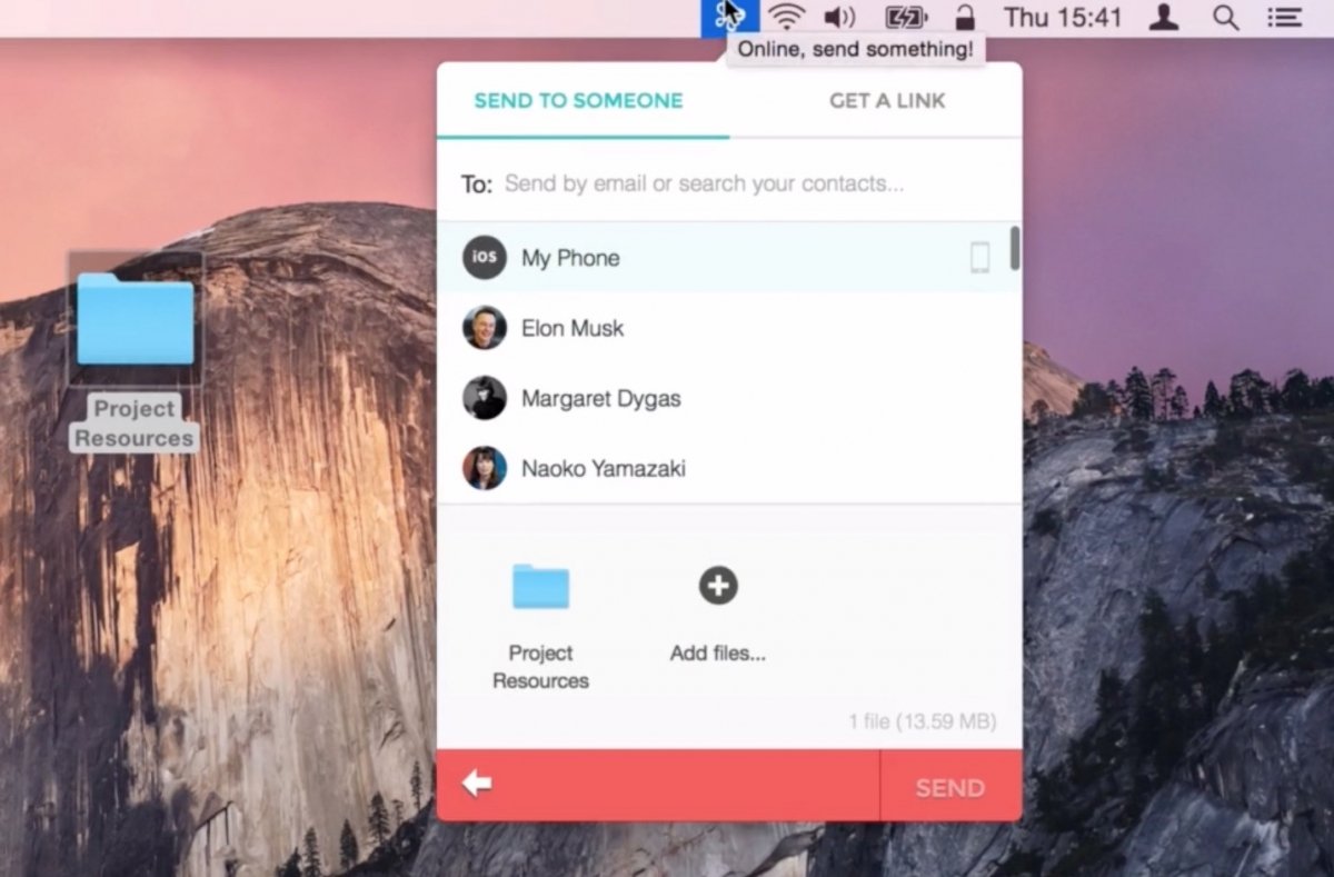 Infinit, archivos de hasta 10 GB vía app