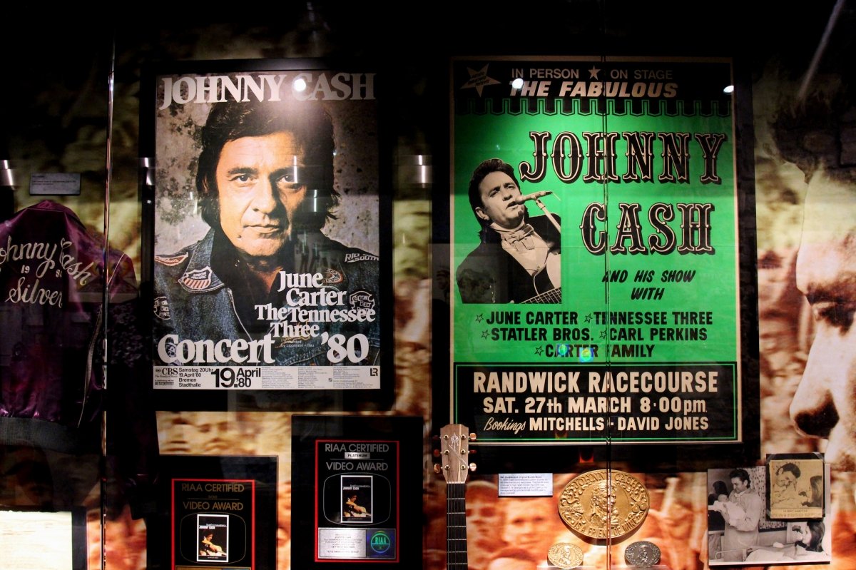 Jonny Cash es uno de los músicos americanos más importantes