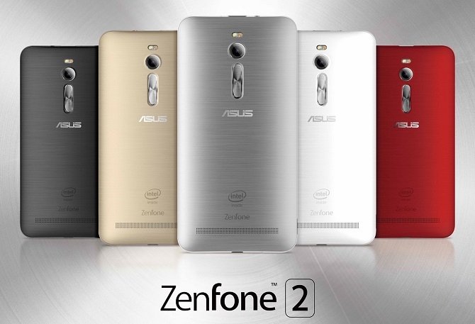 La gama de colores el nuevo Asus ZenFone 2