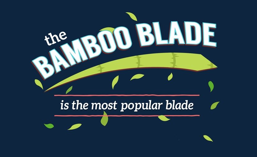 La técnica más popular es la del Bamboo Blade