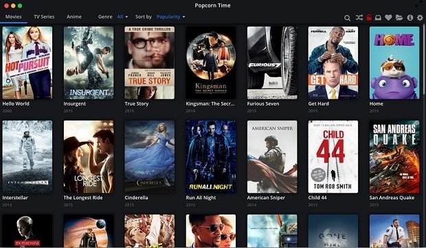 La vulnerabilidad de Popcorn Time permite cambiar los contenidos de la aplicación