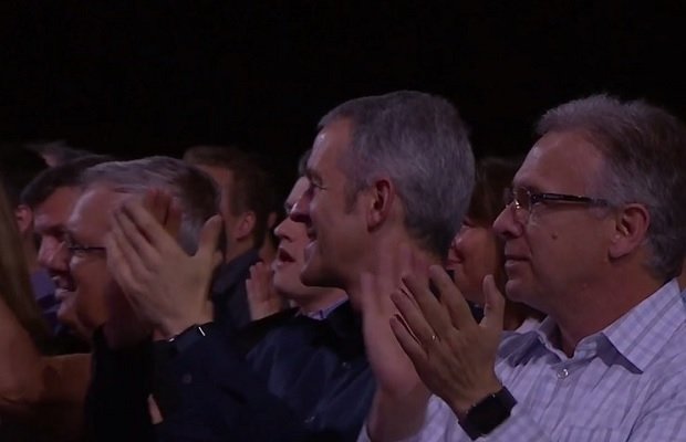 Las palmas echaban humo durante la keynote de ayer