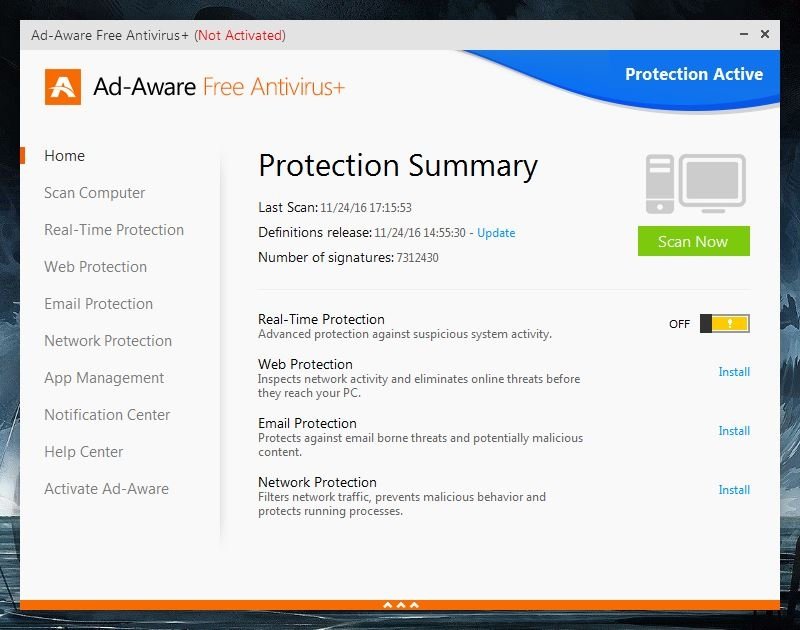 Lavasoft Ad Aware Free Antivirus+