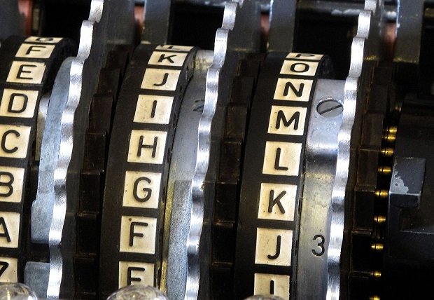 Los rotores de la máquina Enigma