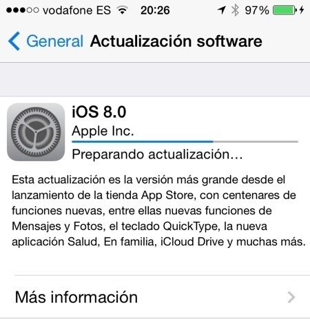 Los servidores de Apple se saturan: problemas para descargar iOS 8 - imagen 2