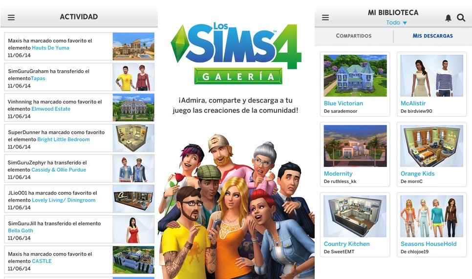 Los Sims 4 Galeria, la app para compartir creaciones en los Sims - imagen 2