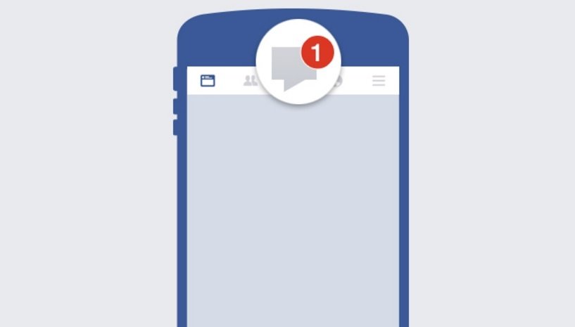 Mensajes privados desde páginas de Facebook