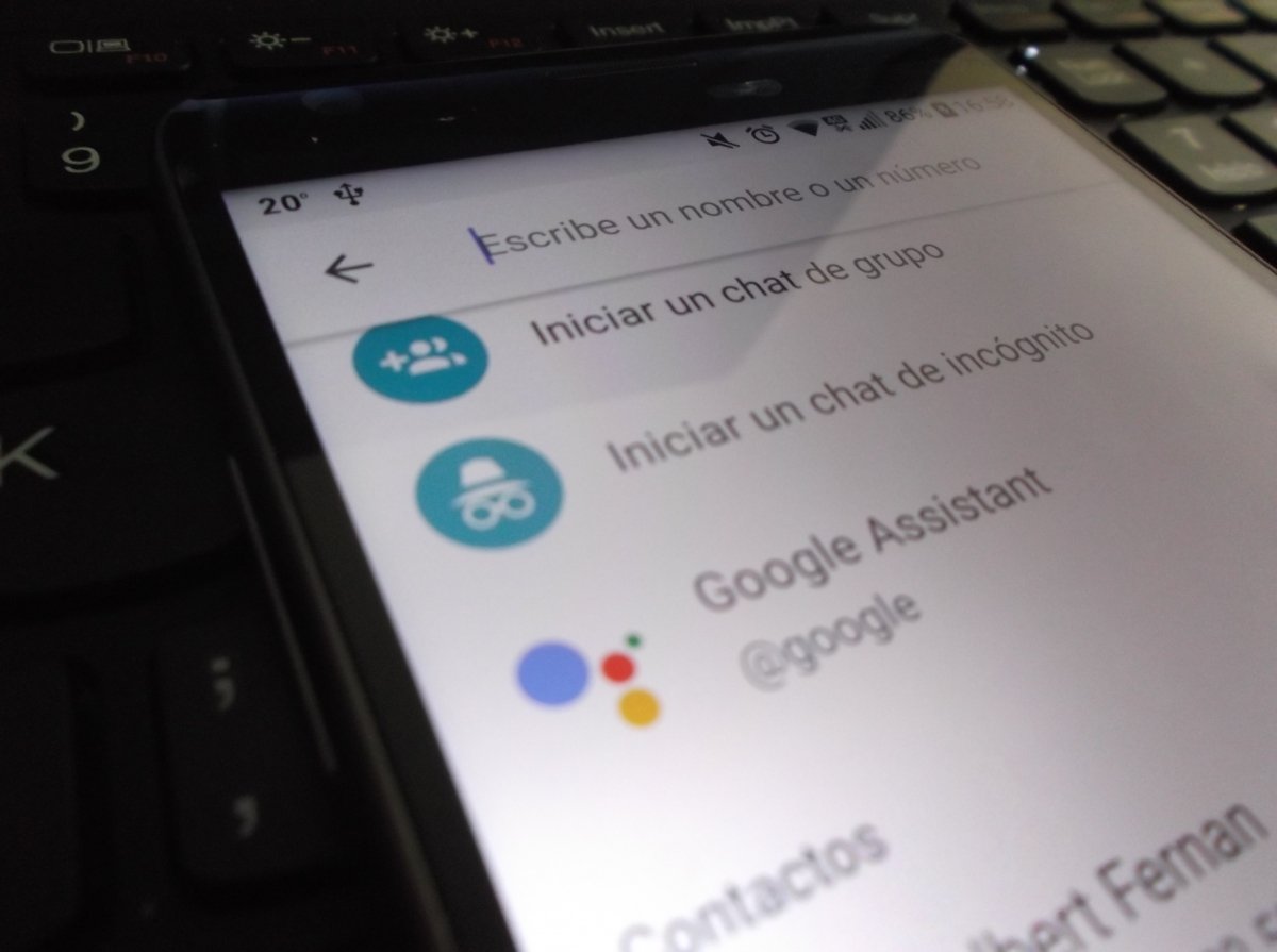 Modo Incógnito de Google Allo