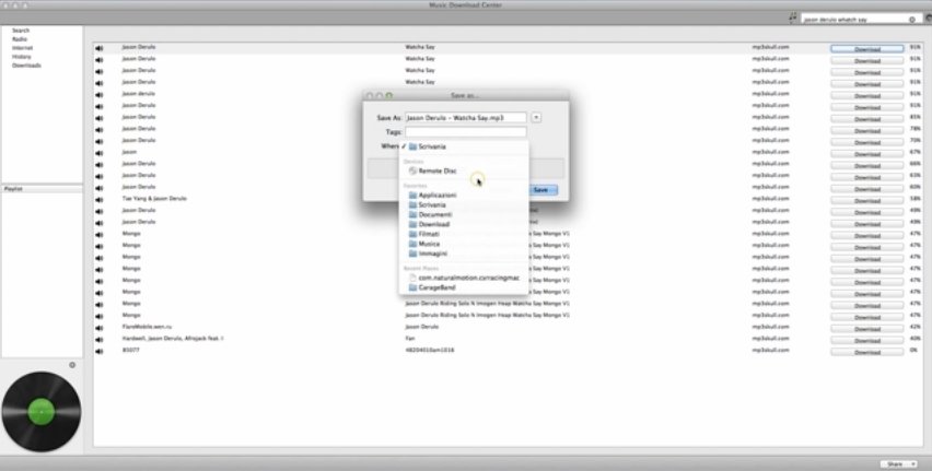Music Download Center para Mac