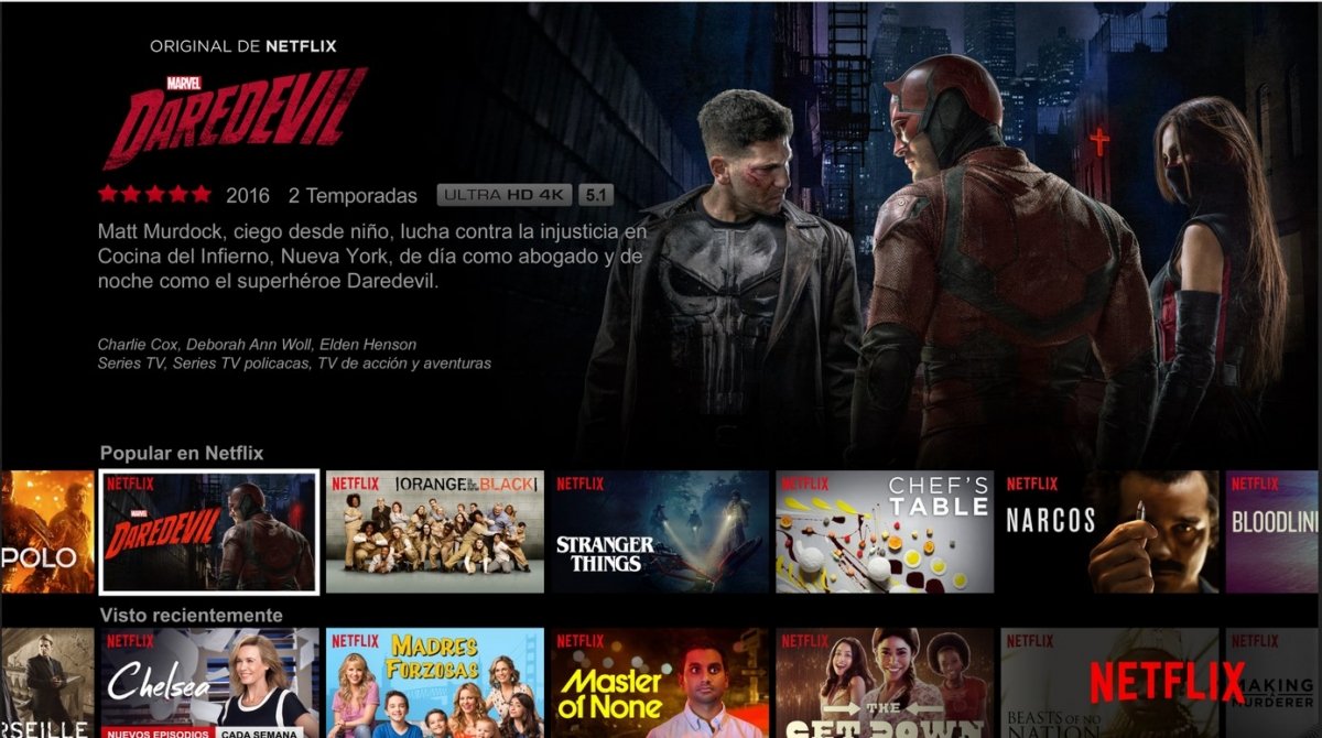 Netflix es una alternativa legal a Pordede muy interesante y con un coste asumible