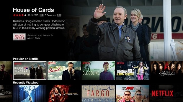 Netflix no aterrizará en España con House of Cards