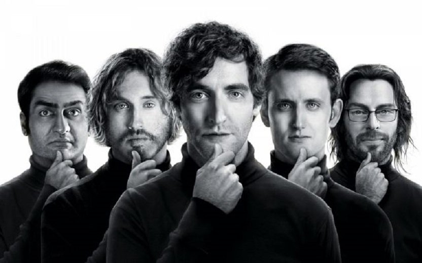 Los protagonistas de Silicon Valley, creadores de la startup "El Flautista"
