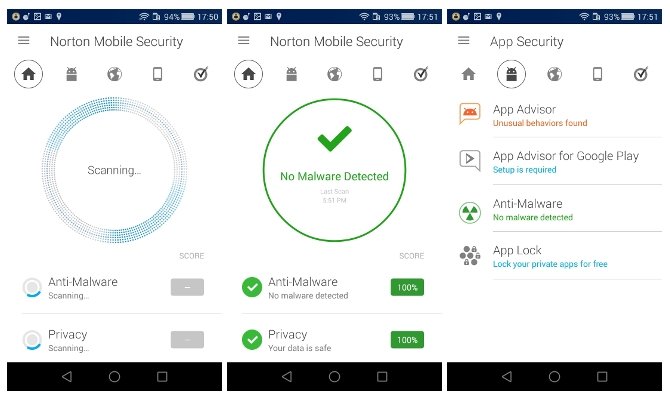 Norton Mobile, solución antivirus para Android