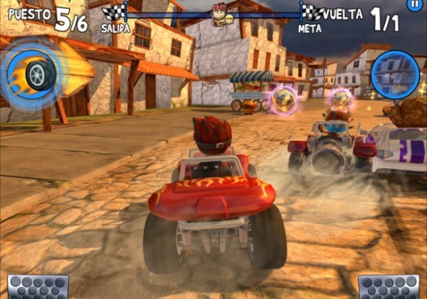 Olvídate de esperar un Mario Kart para iOS, Beach Buggy Racing es mejor