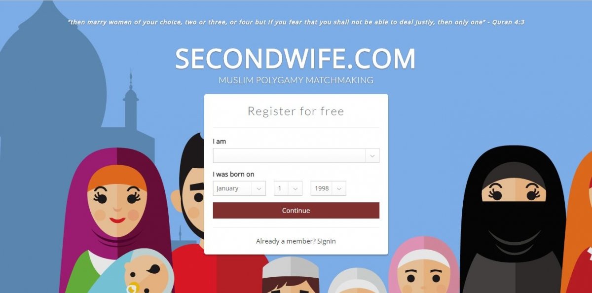 sitio de citas de poligamia islamicas