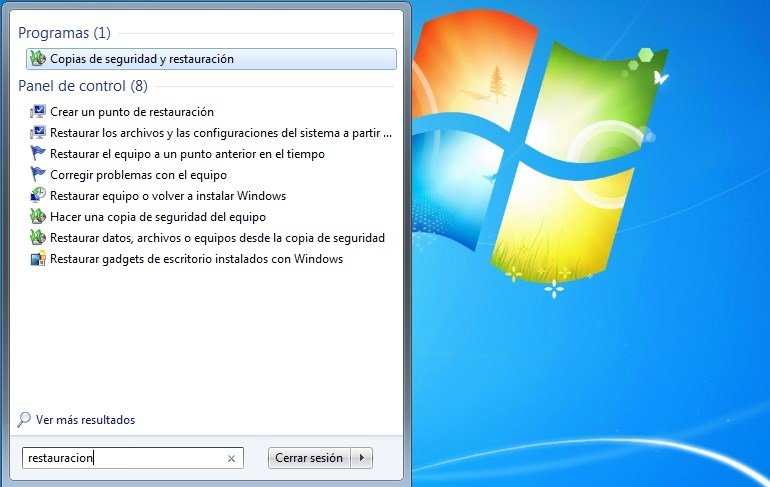 Paso 1 - Crear un punto de restauración