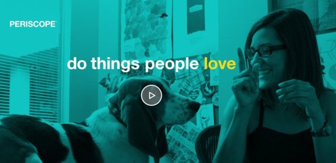 Periscope, la alternativa de Twitter a Meerkat
