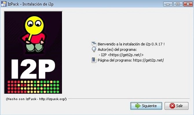Programa de instalación de I2P