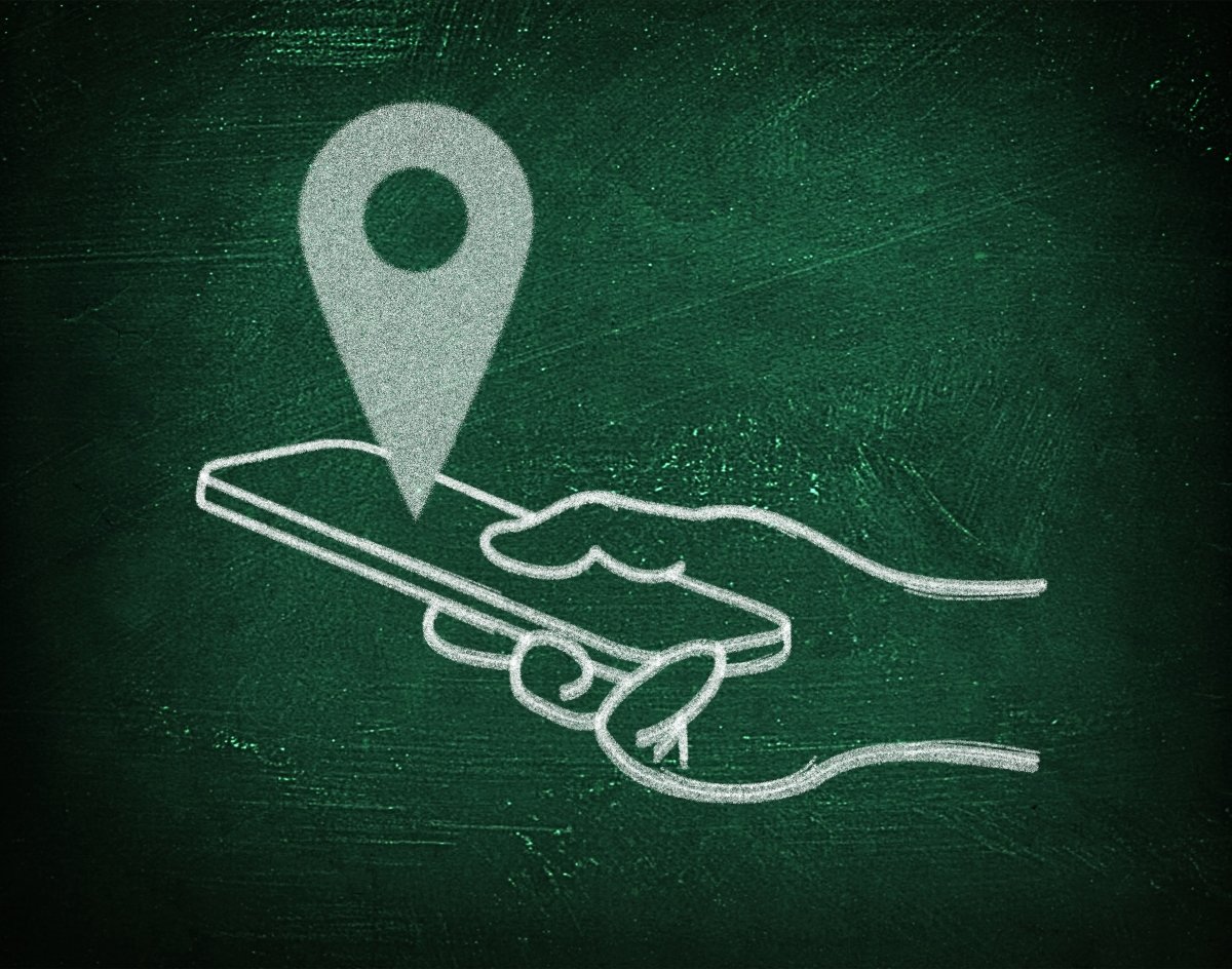 Representación de localización GPS en un móvil