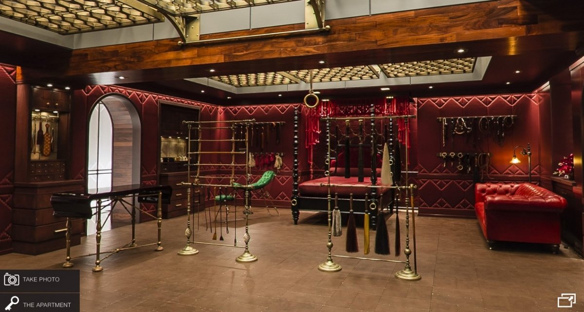 Sala roja de Christian Grey